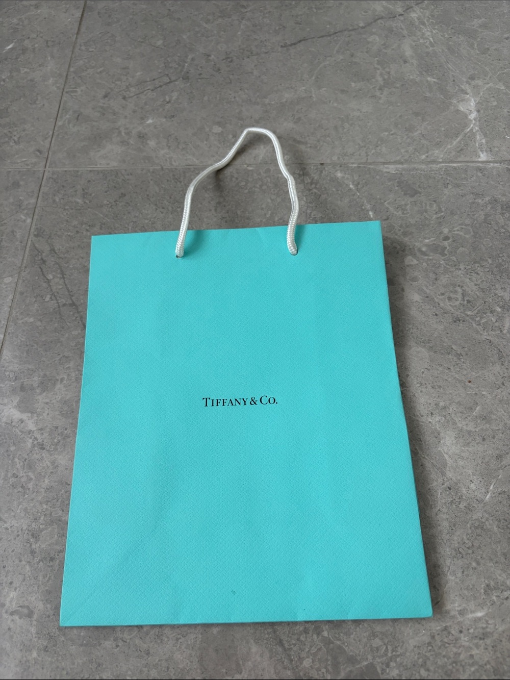 Tiffany shopping bag